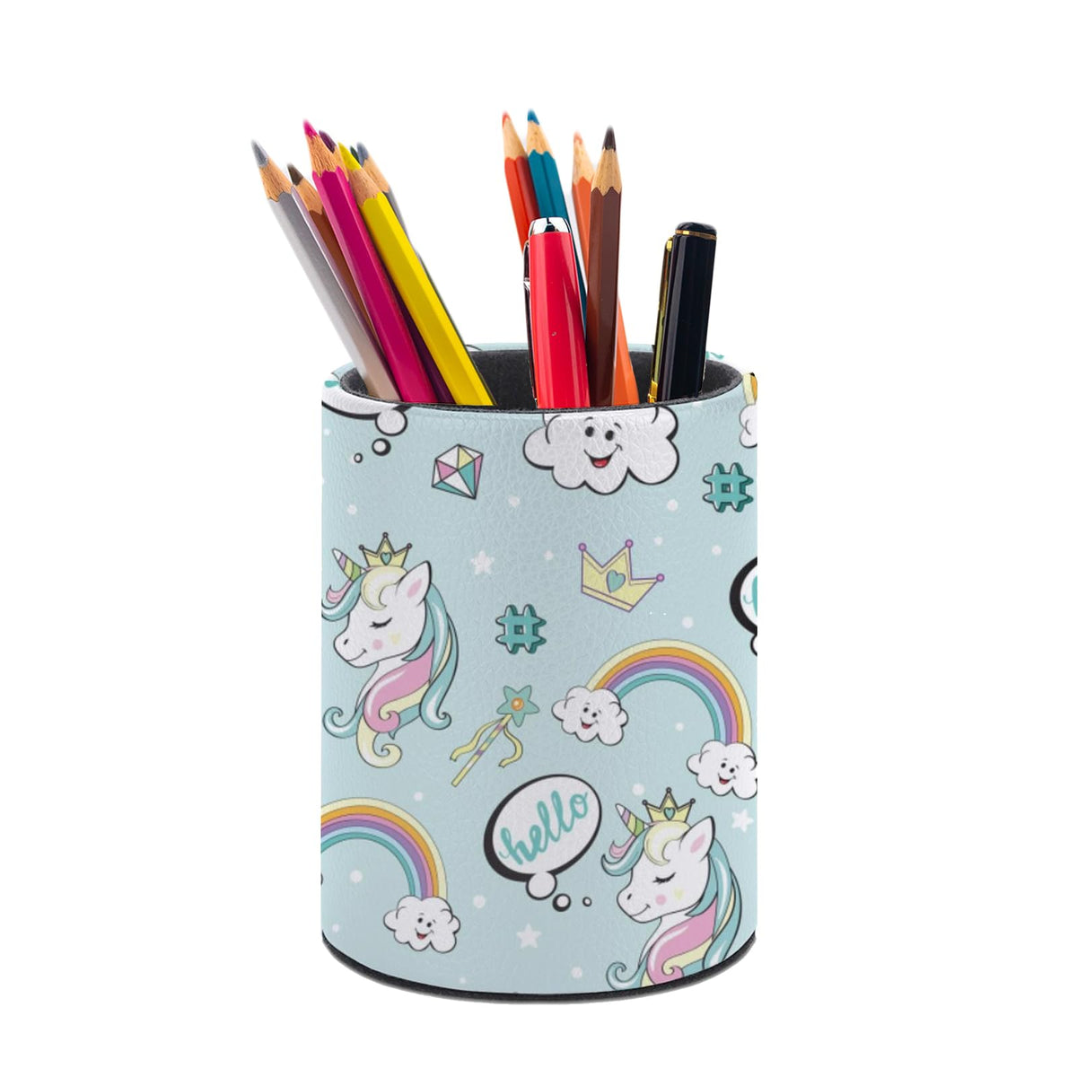 Desk Pen Holder for Pencils & Small Supplies