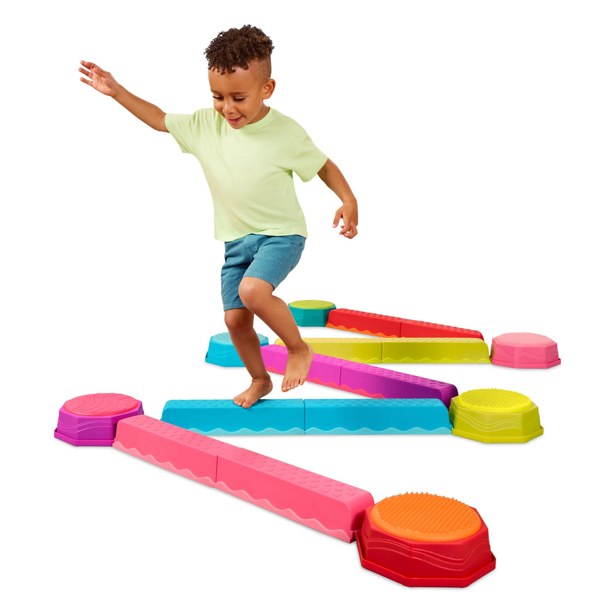 Kids Balance & Play Set With Musical Pod