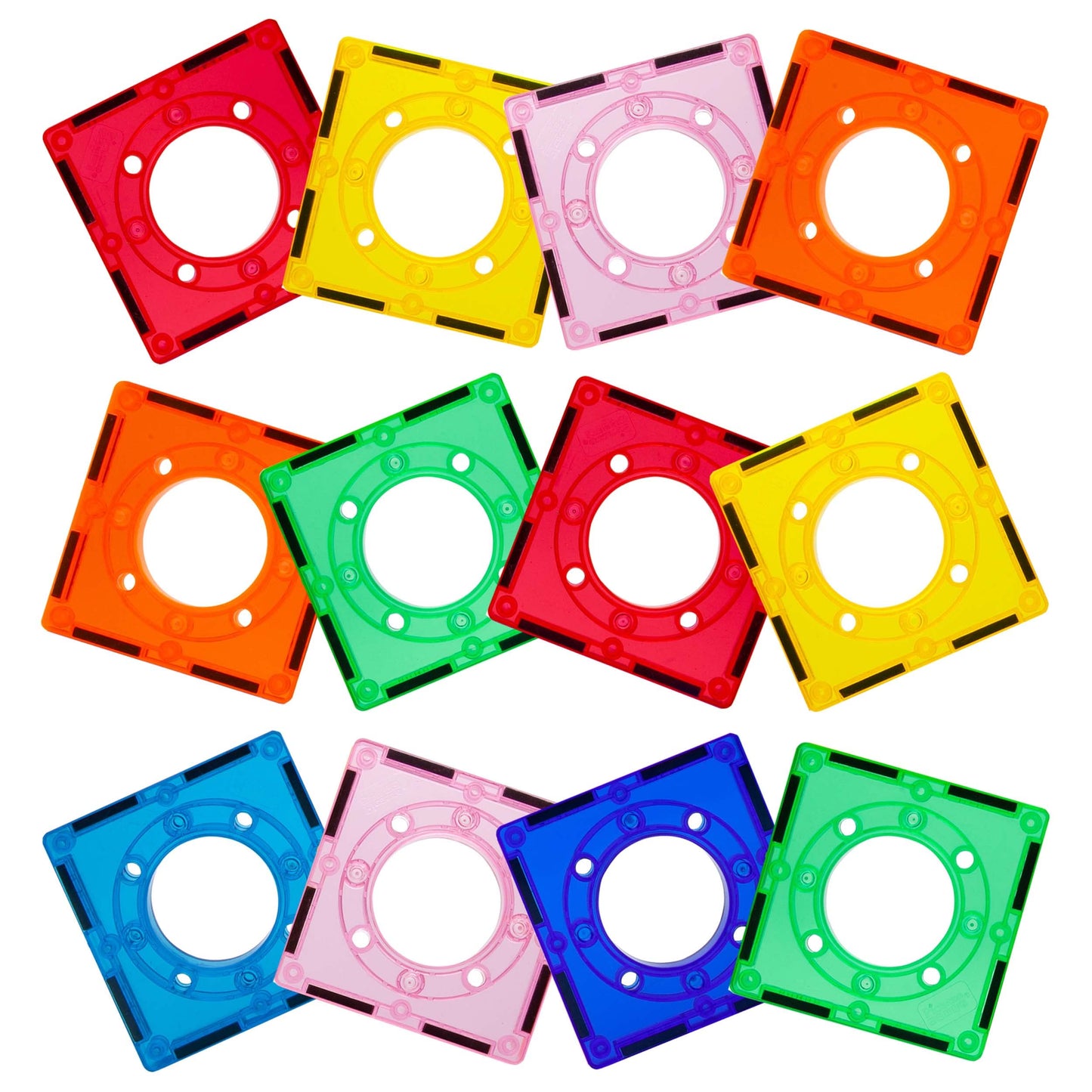 Magnetic Building Tiles for Creative STEM Play