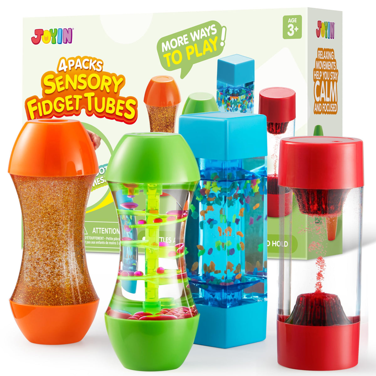 Sensory Fidget Tubes for Calming & Focus Play