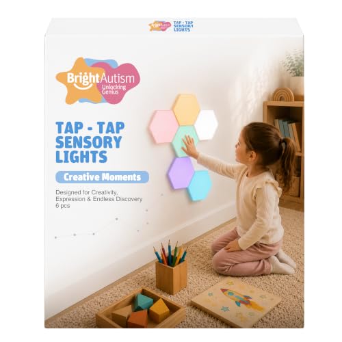 Tap-Tap Sensory Lights for Calming & Creative Play