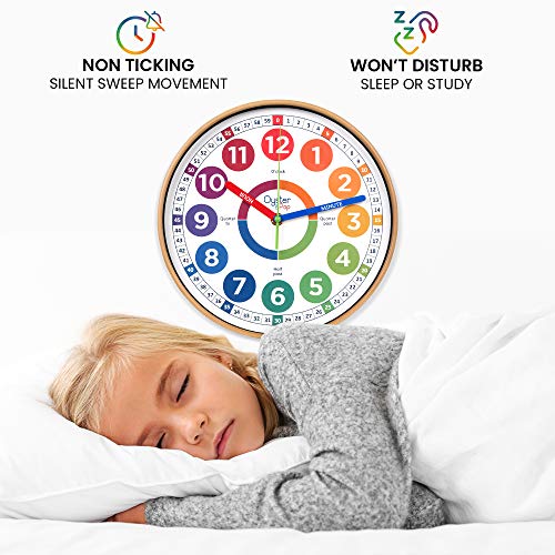 Kids Learning Clock for Time-Telling Practice