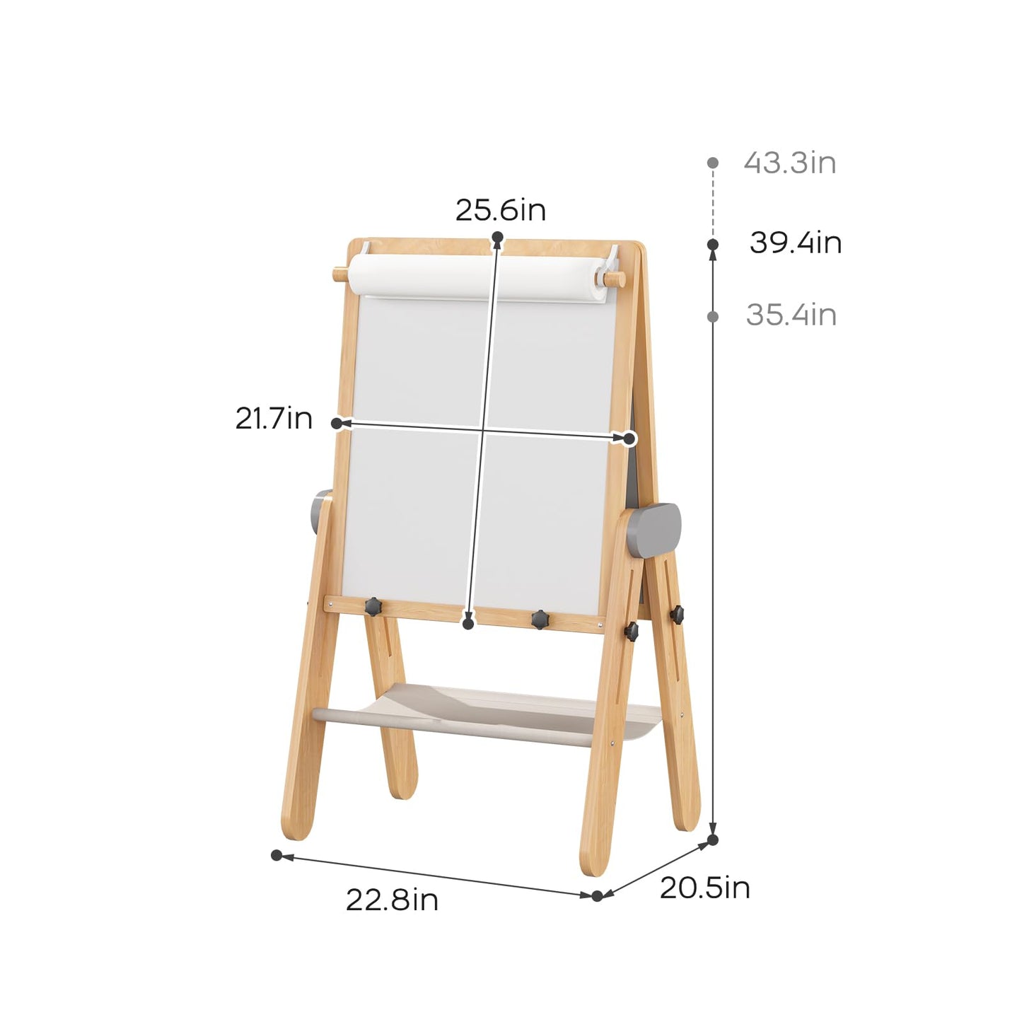 Kids Art Easel for Drawing & Creative Play