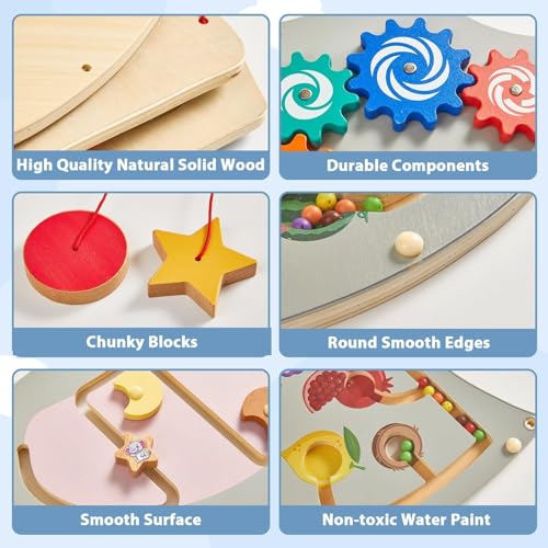Elephant Activity Wall Panel for Sensory Learning