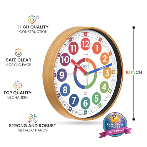 Kids Learning Clock for Time-Telling Practice