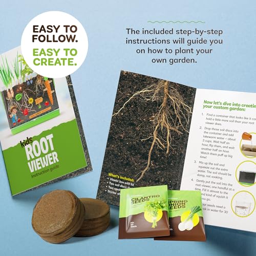Root Viewer Growing Kit for Kids’ Plant Learning