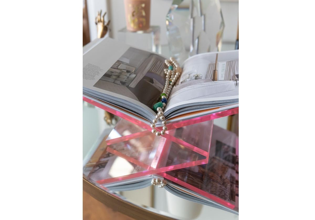 Acrylic Book Stand With Clear Display Holder