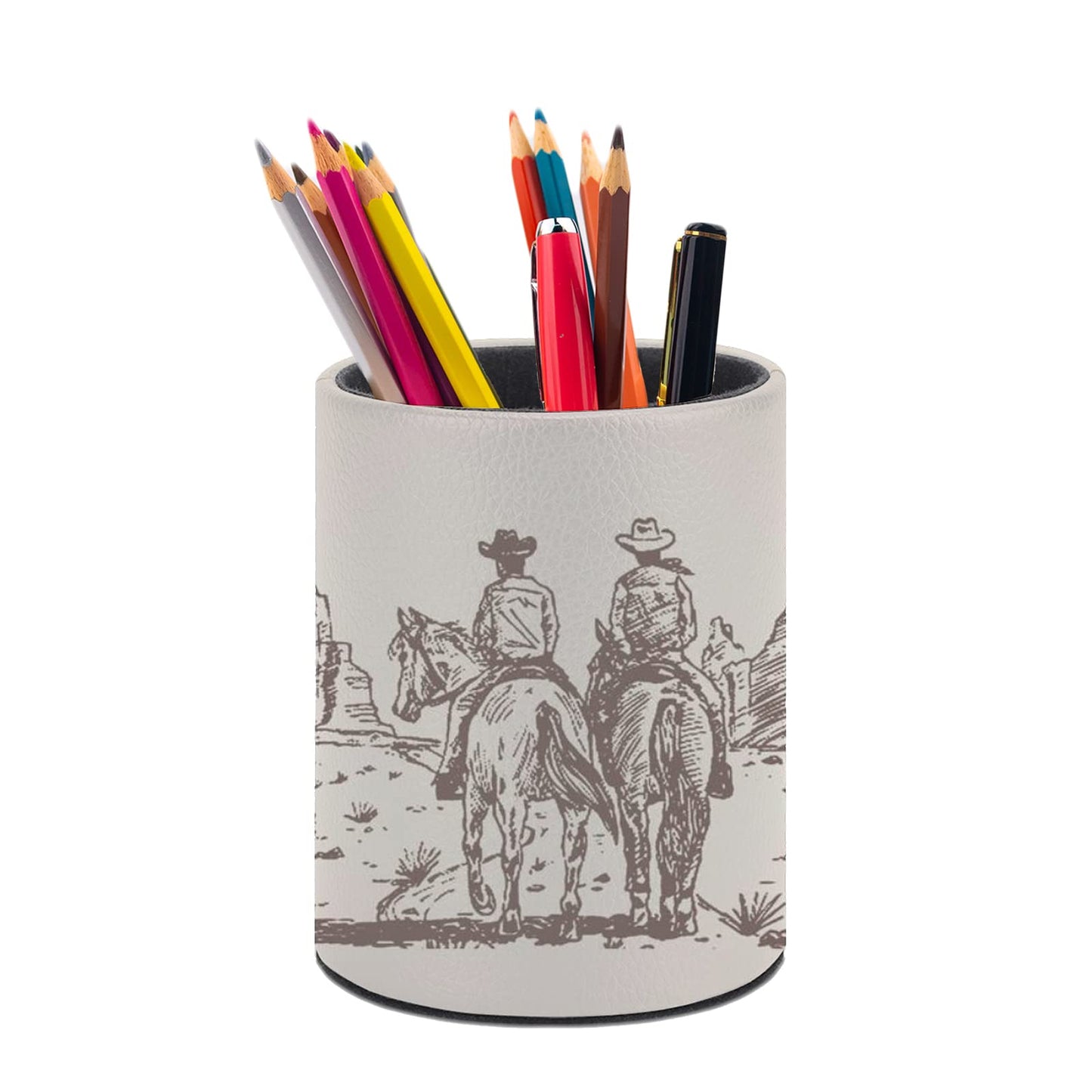 Desk Pen Holder for Pencils & Small Supplies
