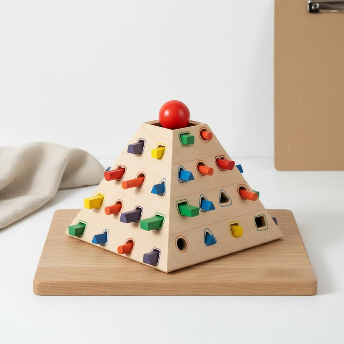 Wooden Balance Game for Coordination & Strategy