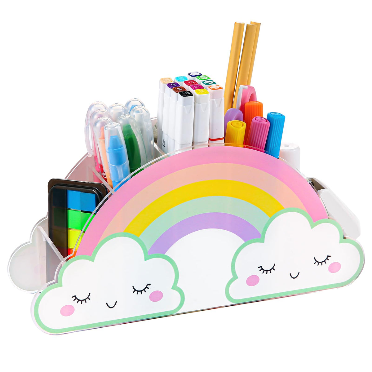 Kids Desk Organizer With Pencil Holder & Storage