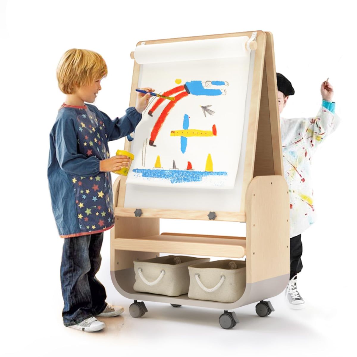 Kids Art Easel for Drawing & Creative Play