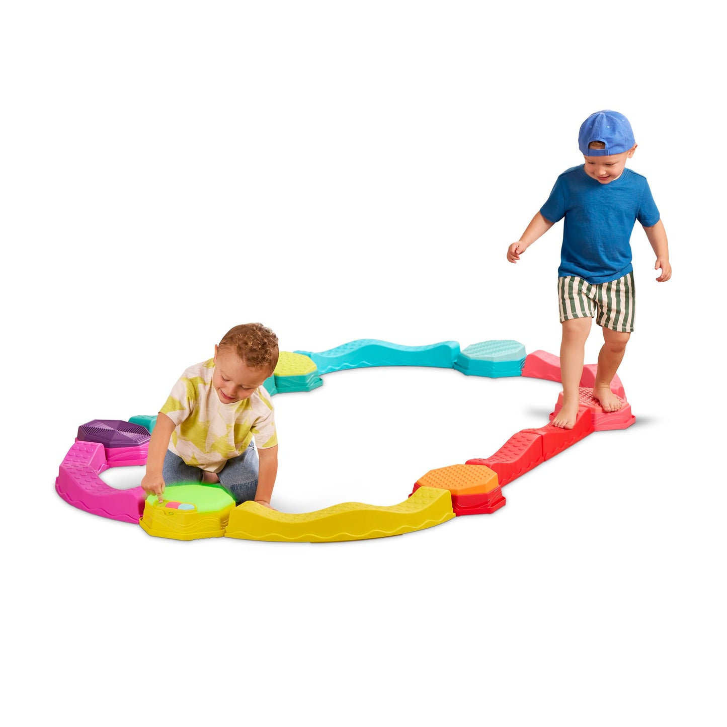 Kids Balance & Play Set With Musical Pod