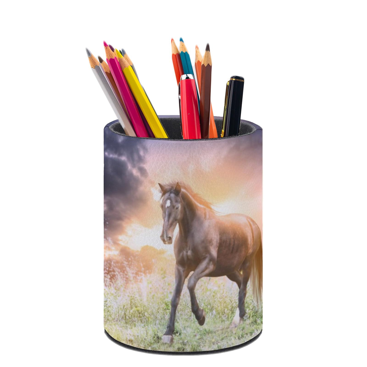 Desk Pen Holder for Pencils & Small Supplies