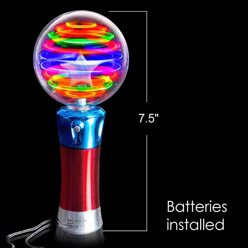 Spinning Light-Up Sensory Ball for Kids