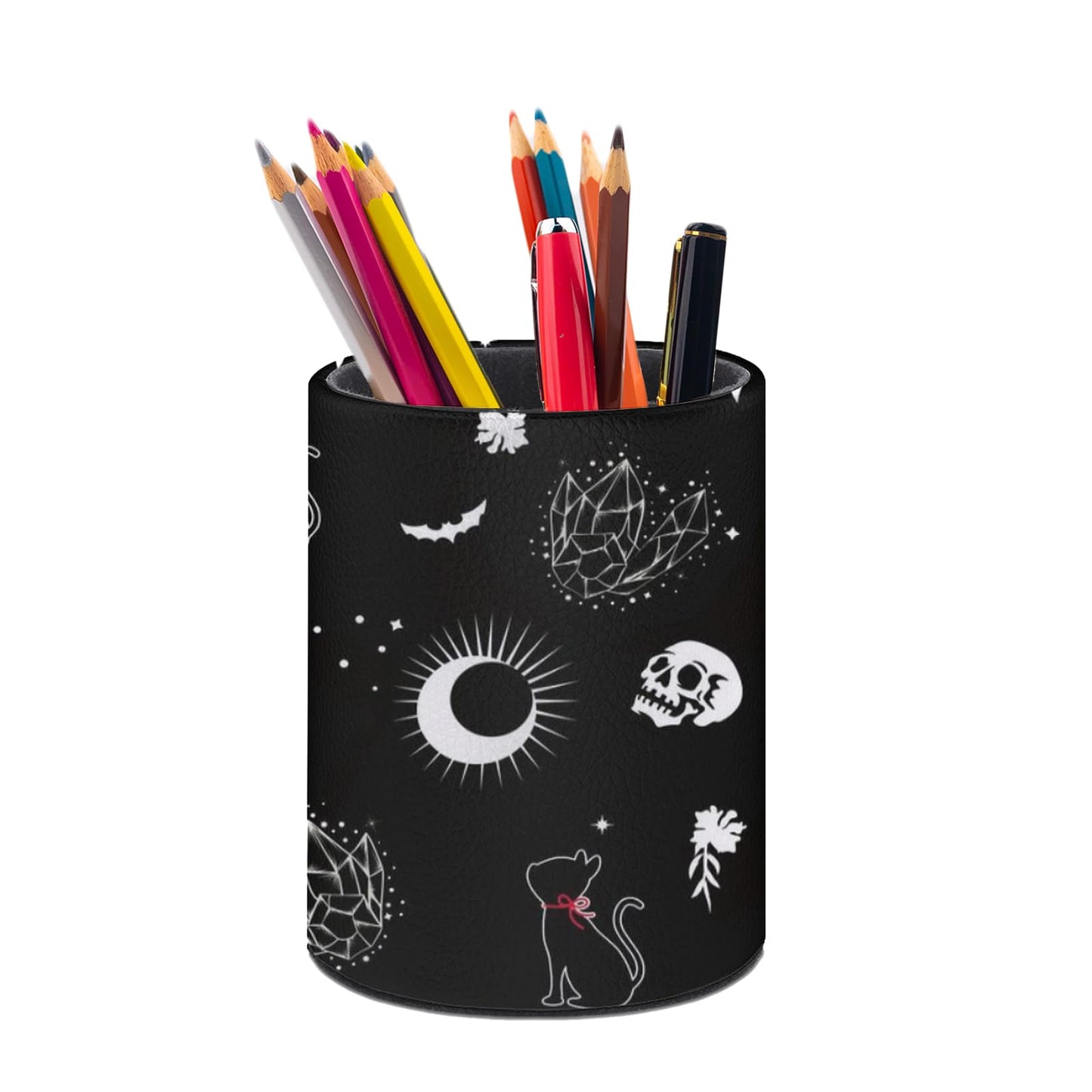 Desk Pen Holder for Pencils & Small Supplies