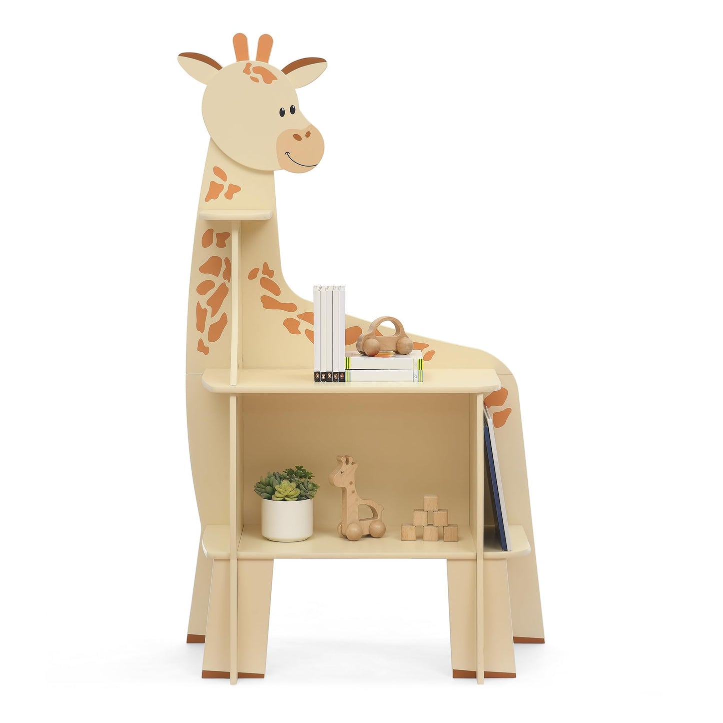 Kids Bookcase With Open Shelves for Easy Storage