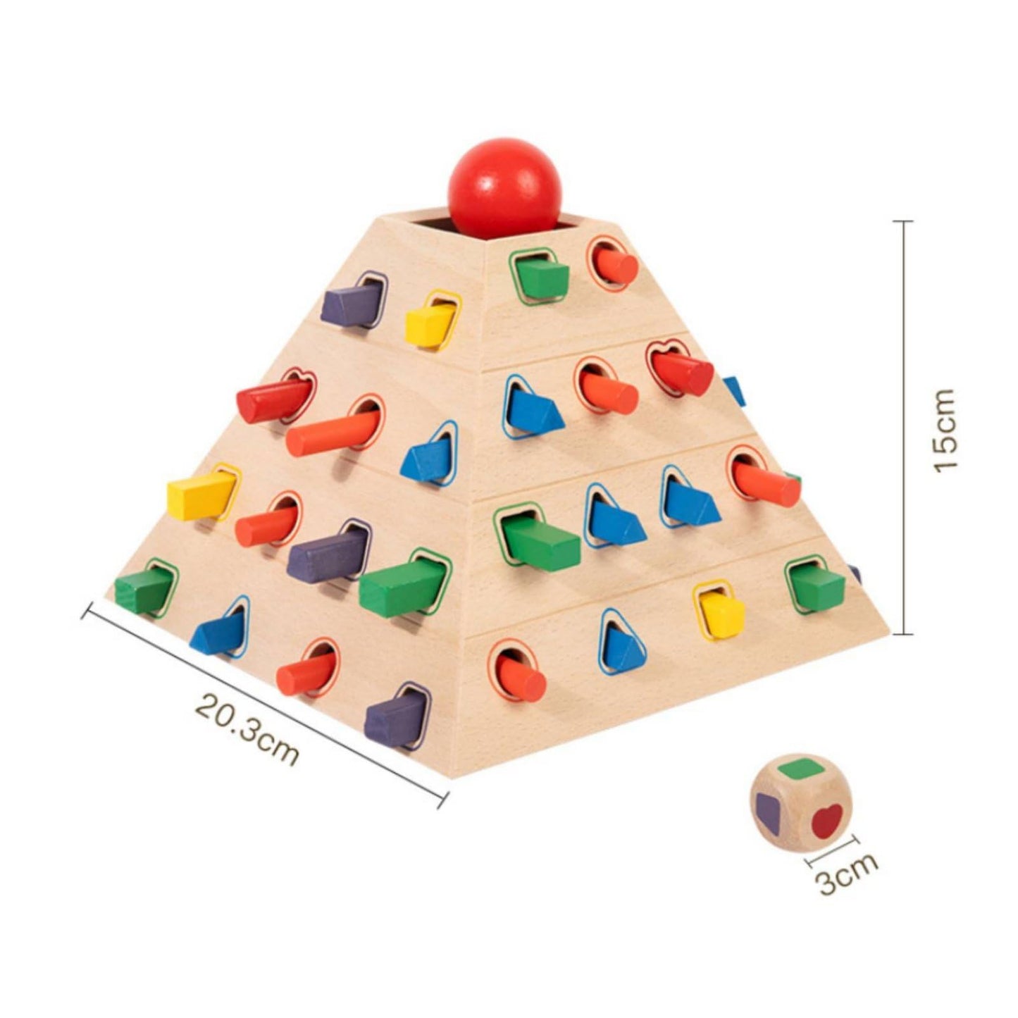 Wooden Balance Game for Coordination & Strategy