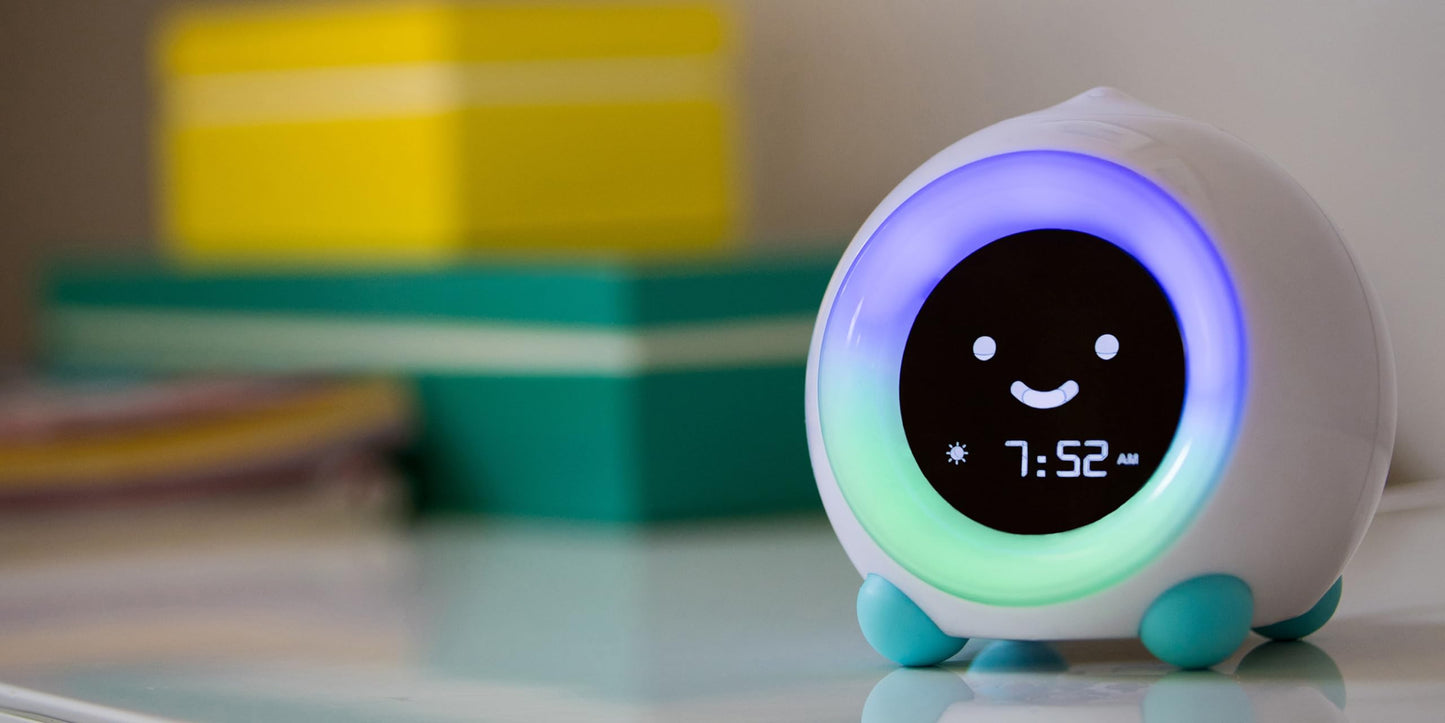 Kids Sleep Trainer Clock With Night Light & Sounds