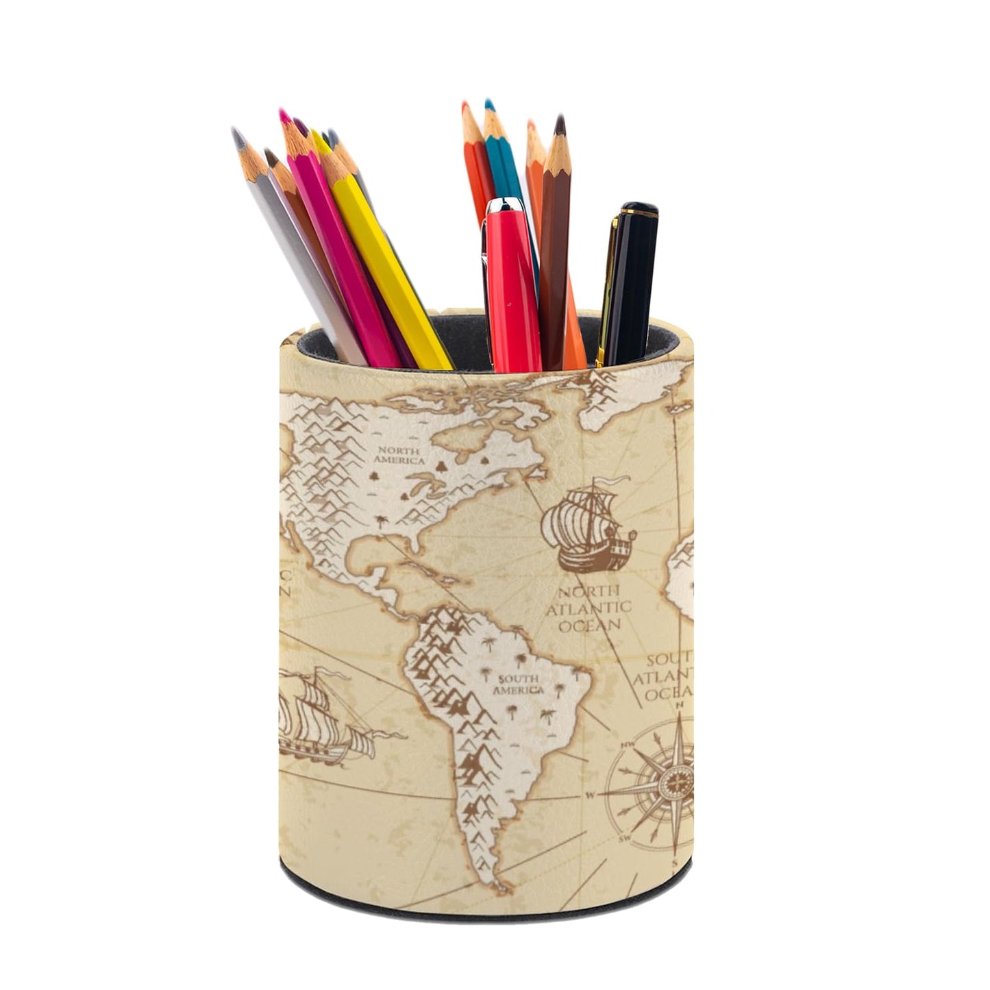 Desk Pen Holder for Pencils & Small Supplies