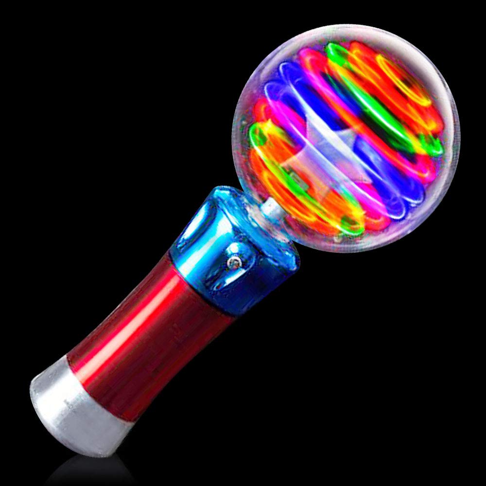 Spinning Light-Up Sensory Ball for Kids