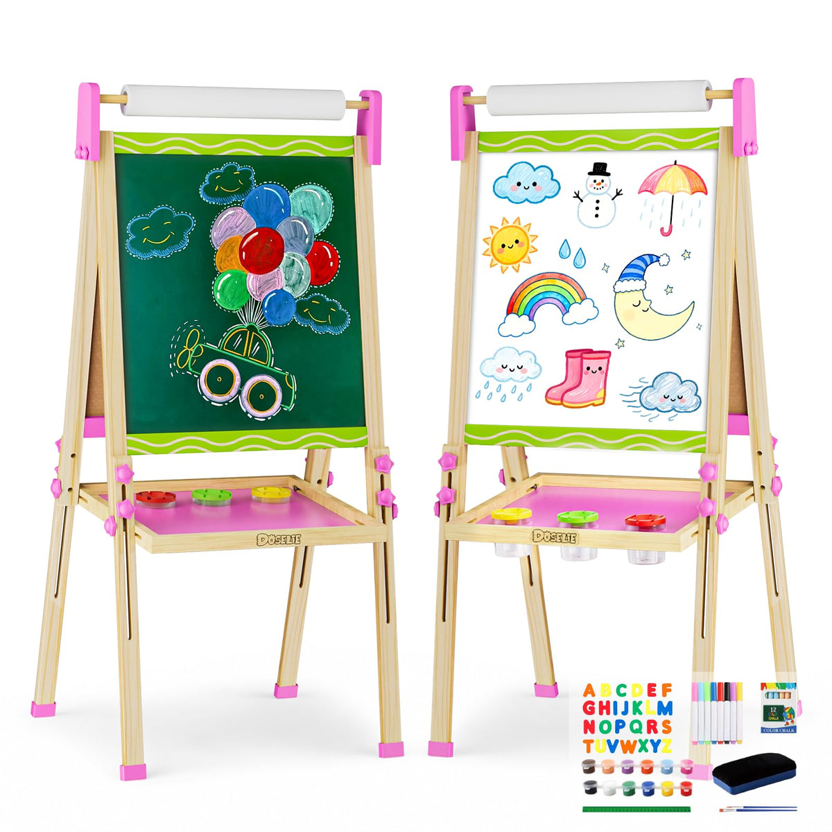 Kids Art Easel for Drawing & Creative Play
