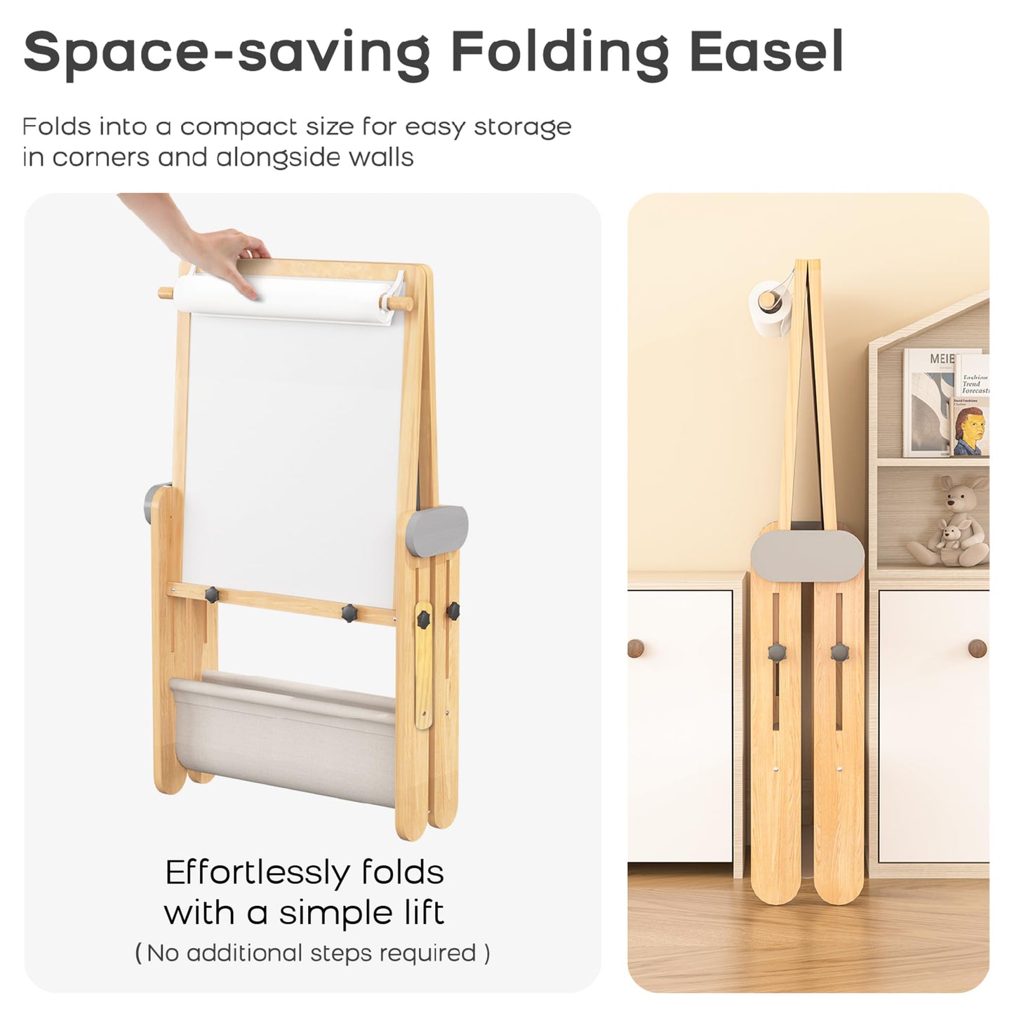 Kids Art Easel for Drawing & Creative Play