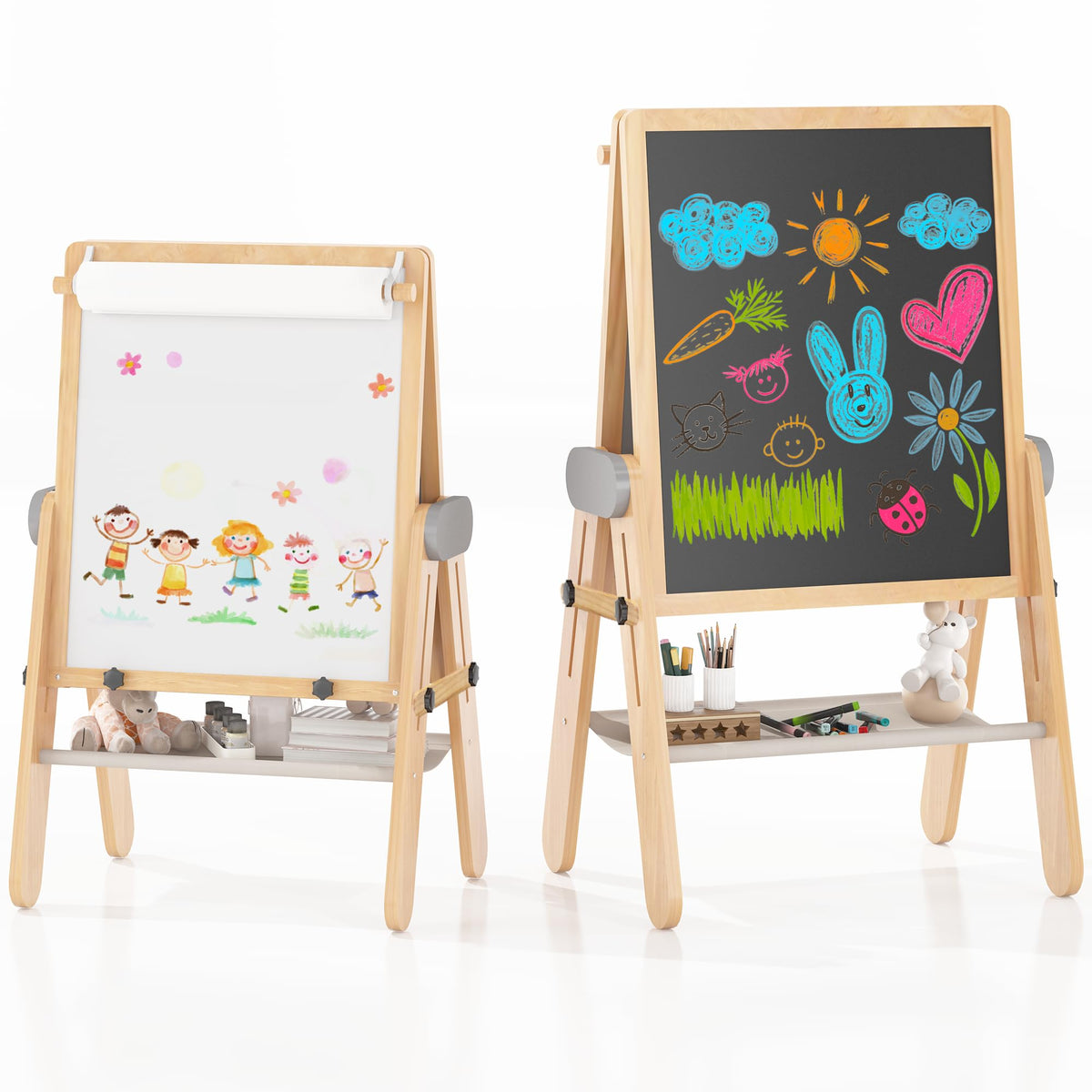Kids Art Easel for Drawing & Creative Play