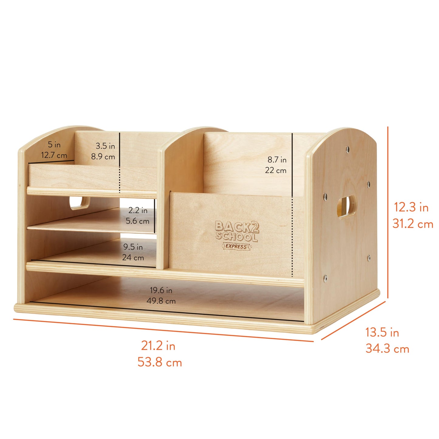 Tabletop Desk Caddy With Supply Storage