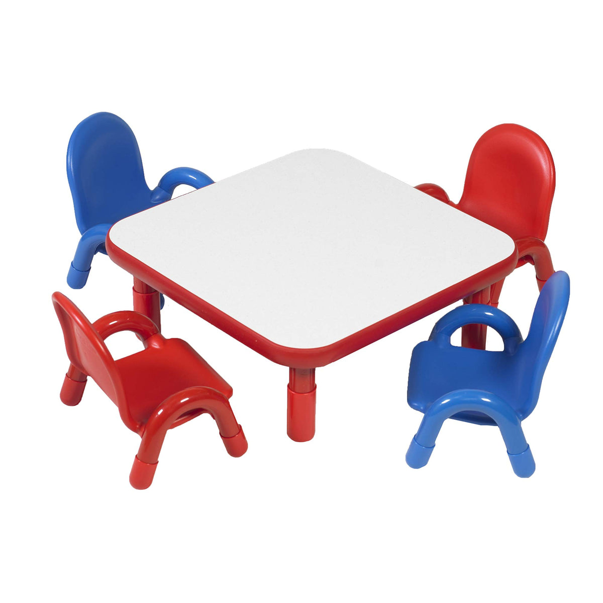 Kids Square Table & Chairs Set for Learning
