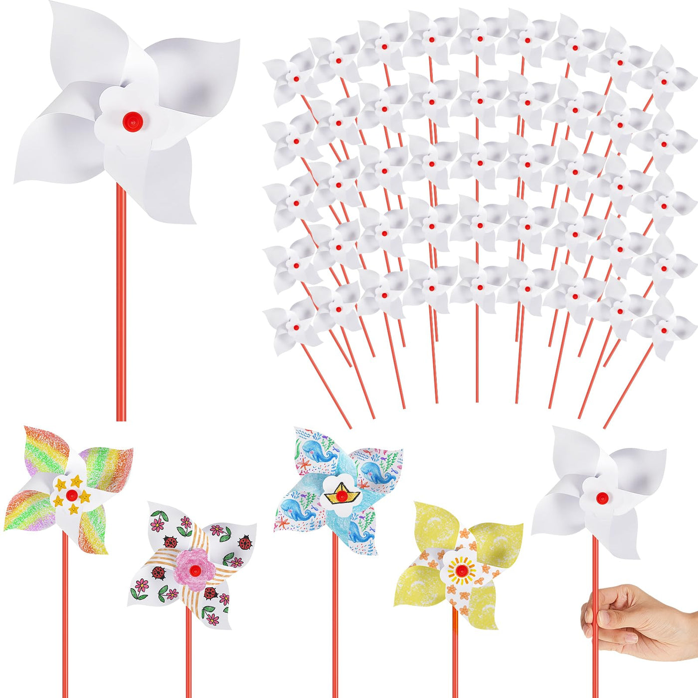 DIY Pinwheel Craft Kit for Kids’ Creative Play