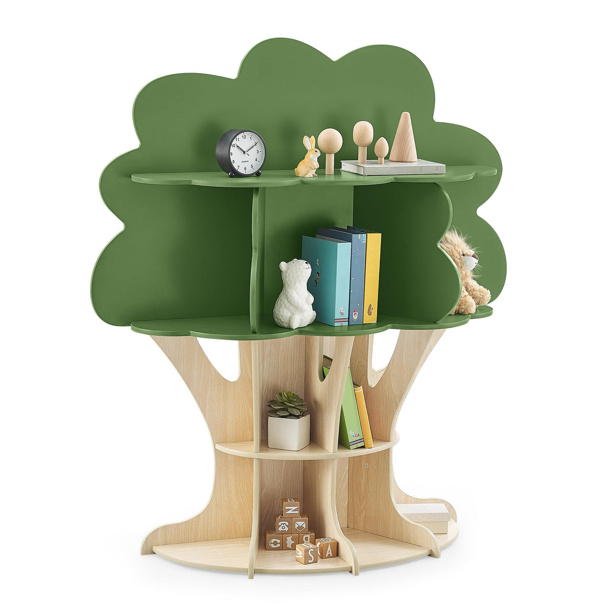 Kids Bookcase With Open Shelves for Easy Storage