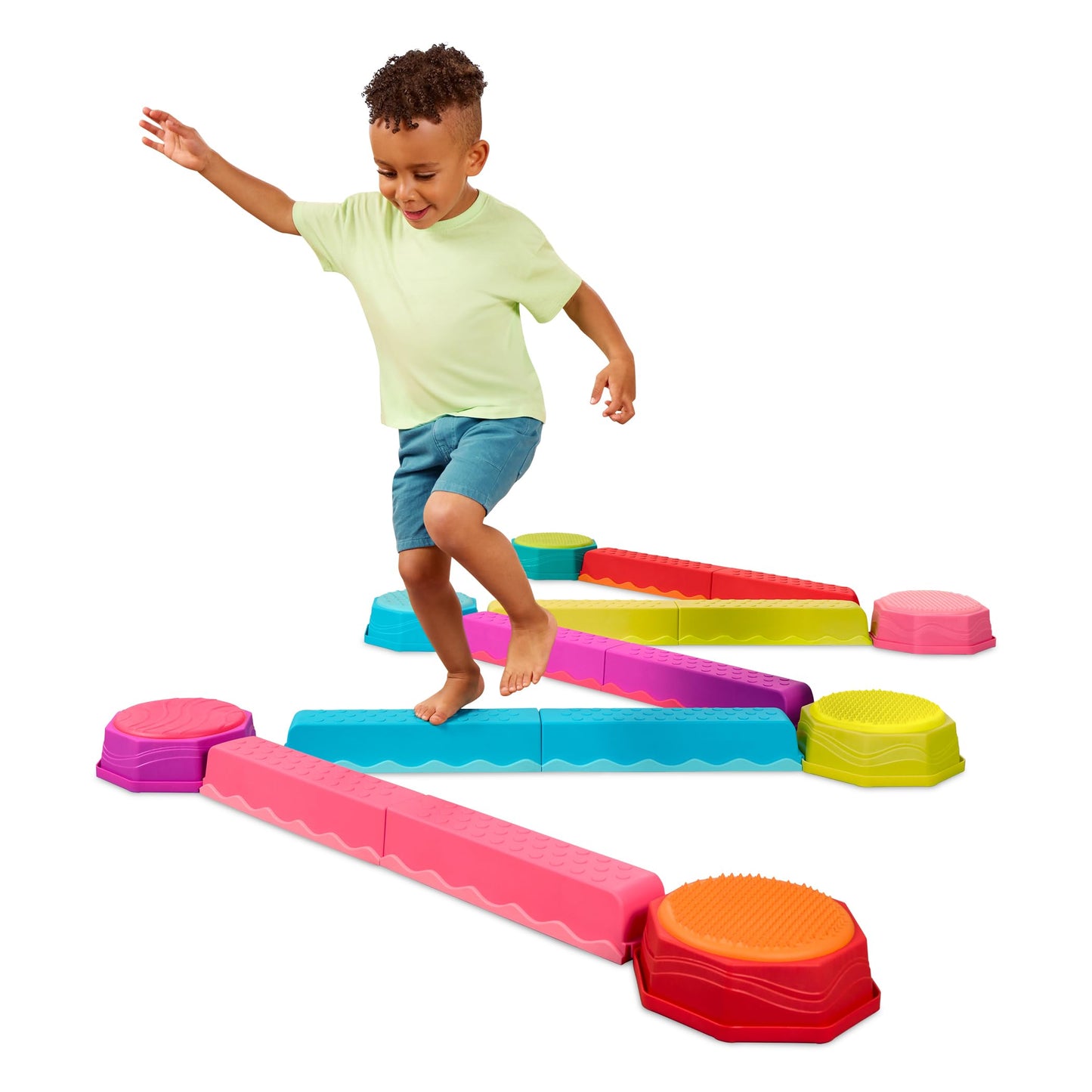 Kids Balance & Play Set With Musical Pod