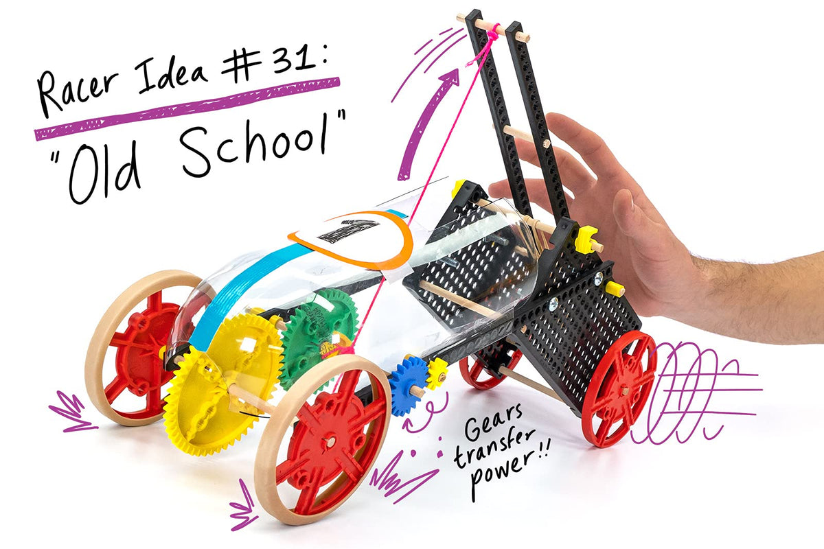 Rubber Band Racer STEM Engineering Activity Kit