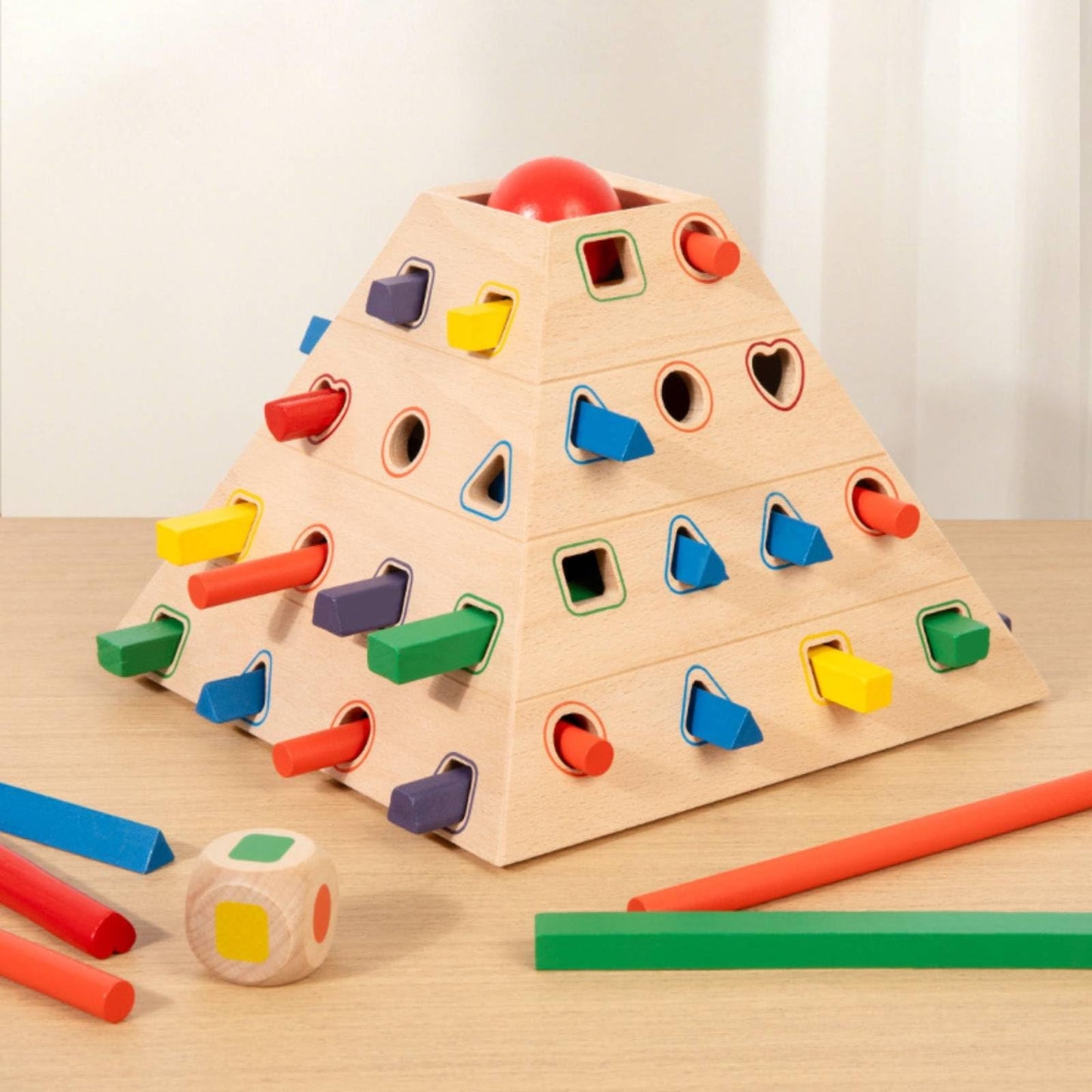 Wooden Balance Game for Coordination & Strategy