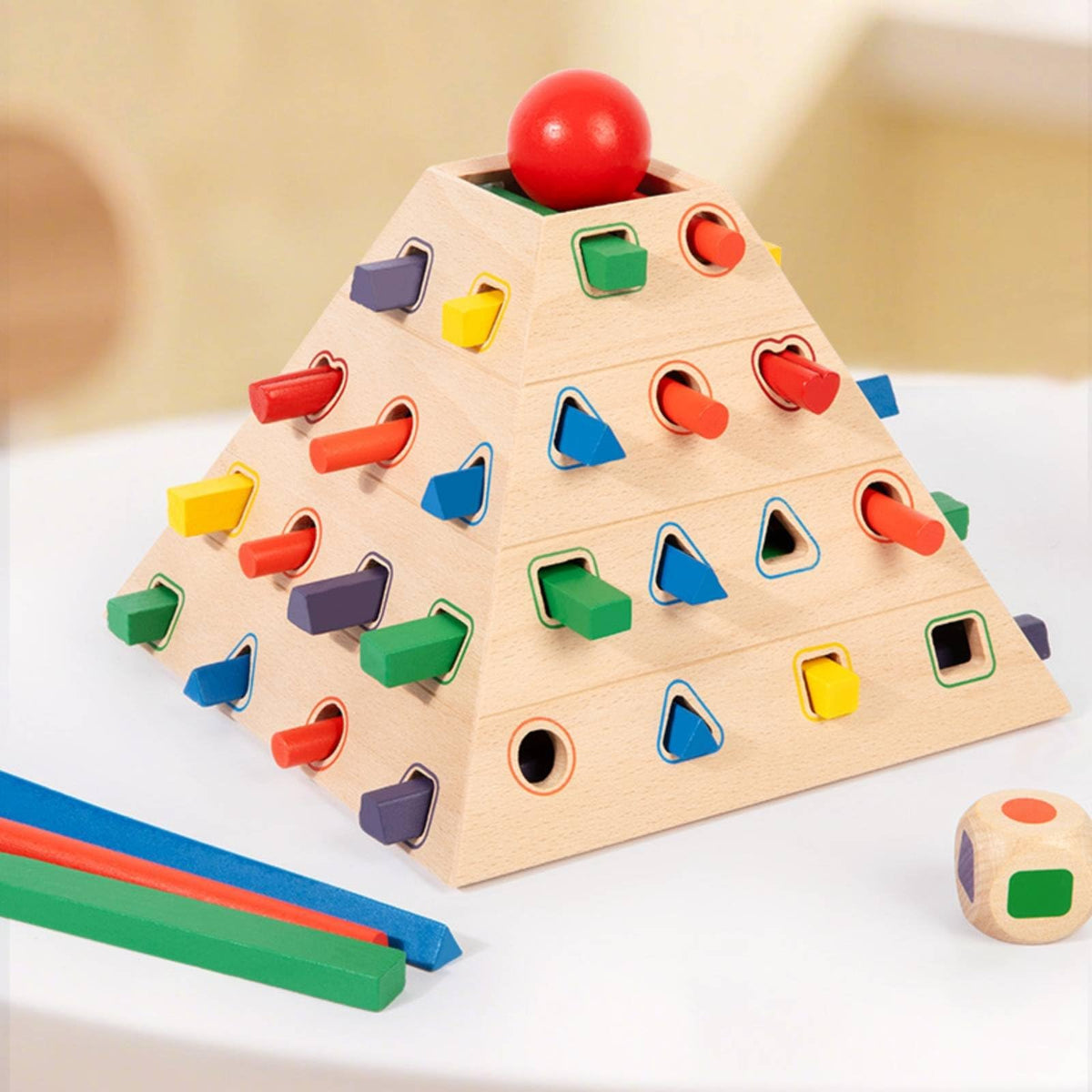 Wooden Balance Game for Coordination & Strategy