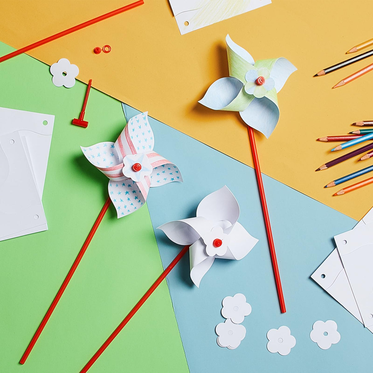 DIY Pinwheel Craft Kit for Kids’ Creative Play