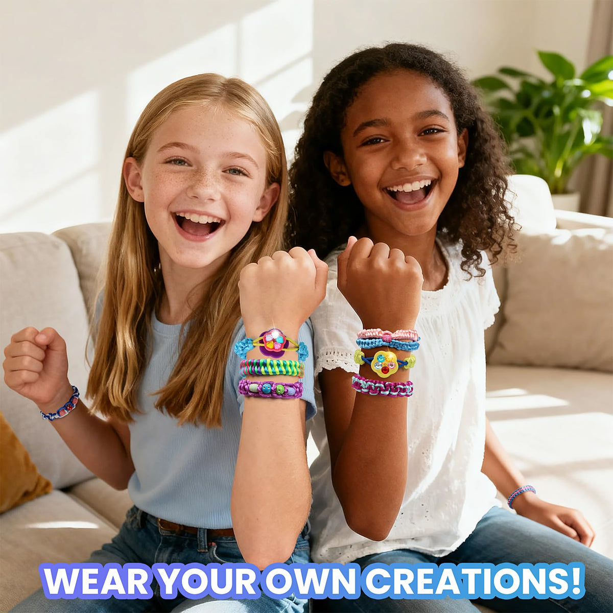 Friendship Bracelet Making Kit for Creative Play