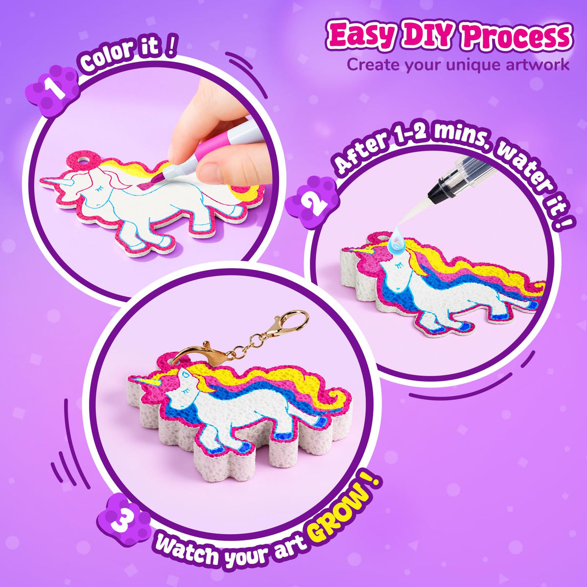 3D Foam Art Kit for Creative Sensory Play
