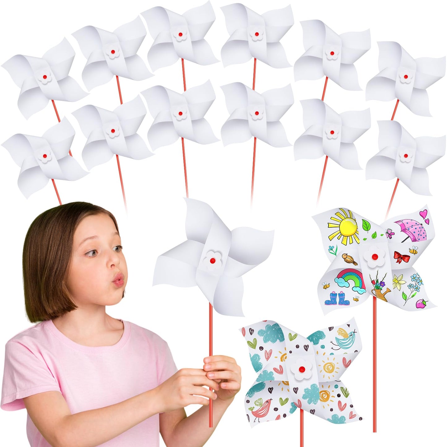 DIY Pinwheel Craft Kit for Kids’ Creative Play