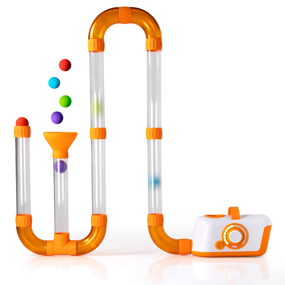 Air Tube Building Set for Creative STEM Play