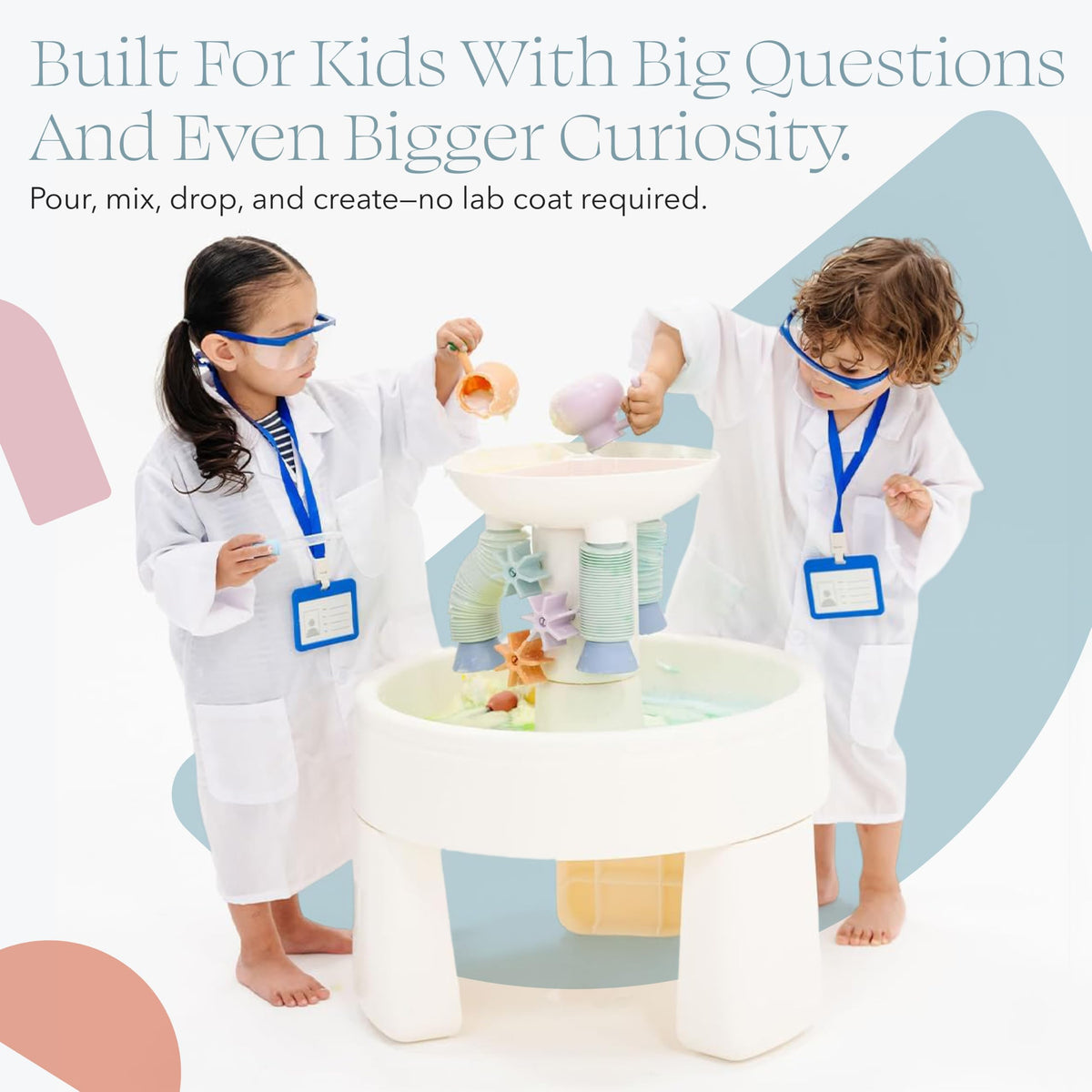 Kids Water & Sensory Table for Indoor Outdoor Play
