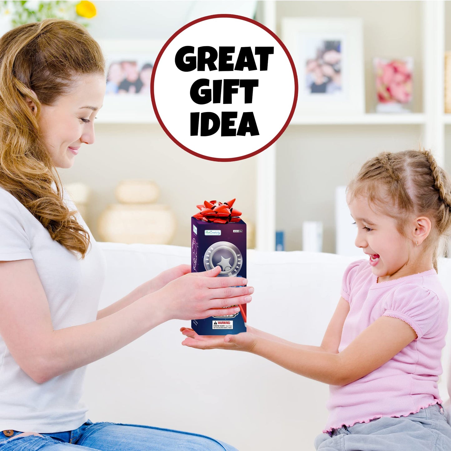 Spinning Light-Up Sensory Ball for Kids