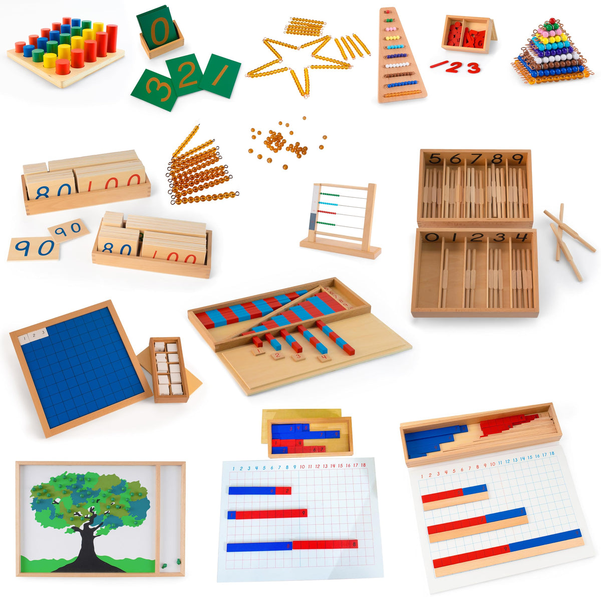Montessori Curriculum Set for Ages 3–12