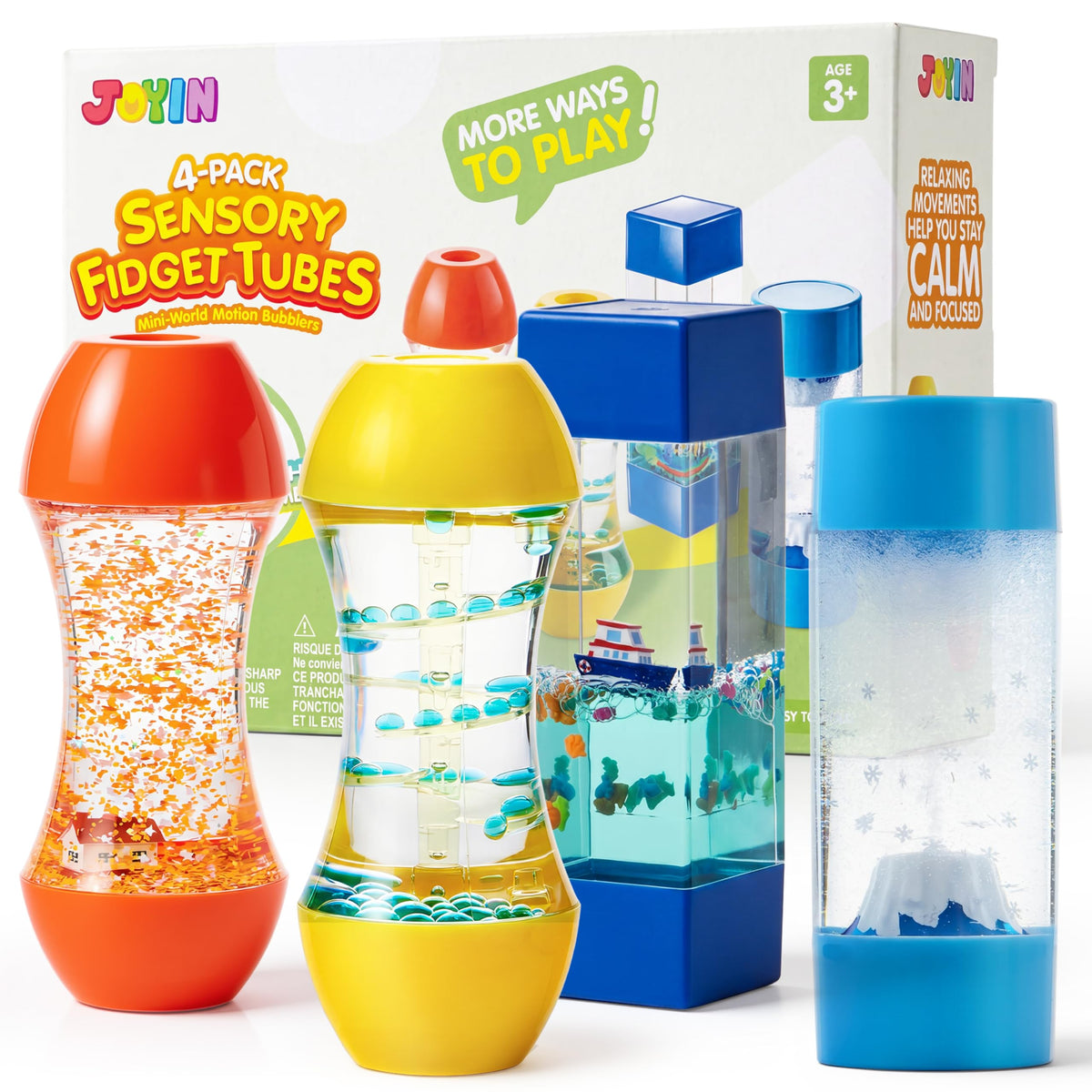 Sensory Fidget Tubes for Calming & Focus Play