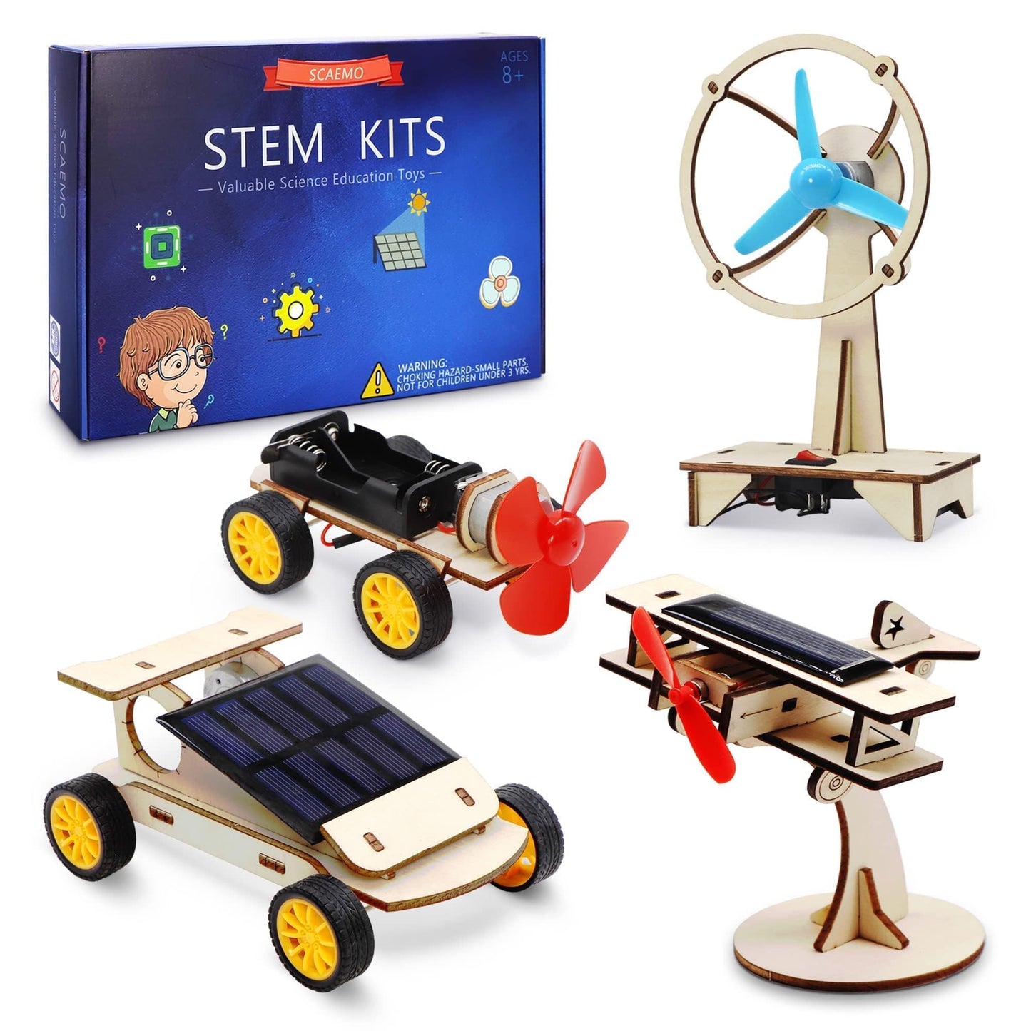 Solar Car Building Kit for STEM Engineering Projects