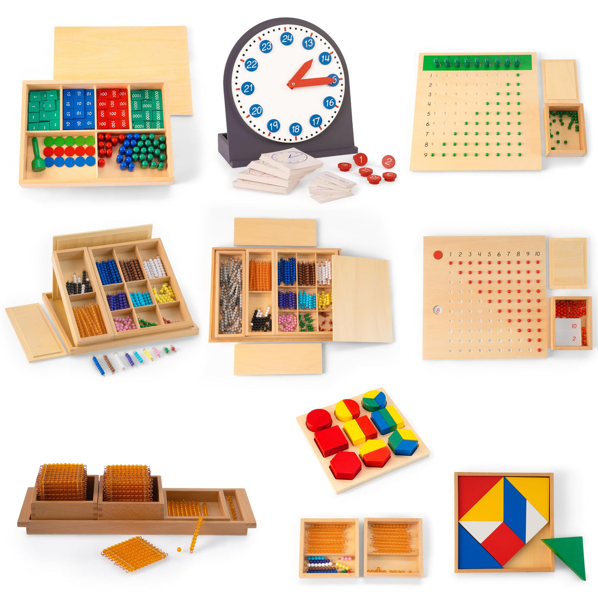 Montessori Curriculum Set for Ages 3–12