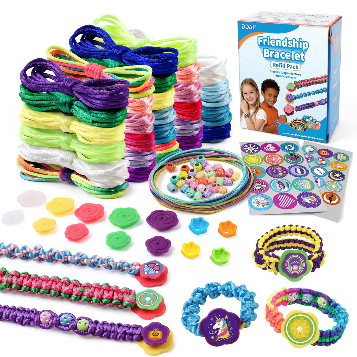 Friendship Bracelet Making Kit for Creative Play