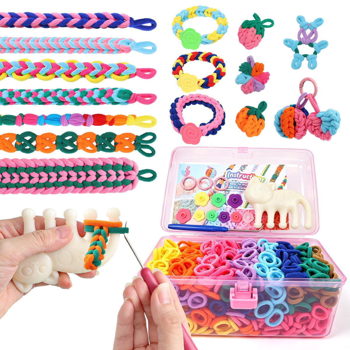 Friendship Bracelet Making Kit for Creative Play