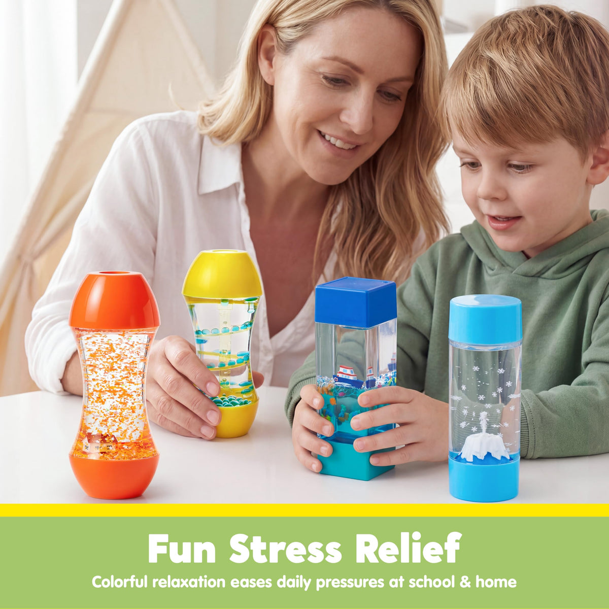 Sensory Fidget Tubes for Calming & Focus Play