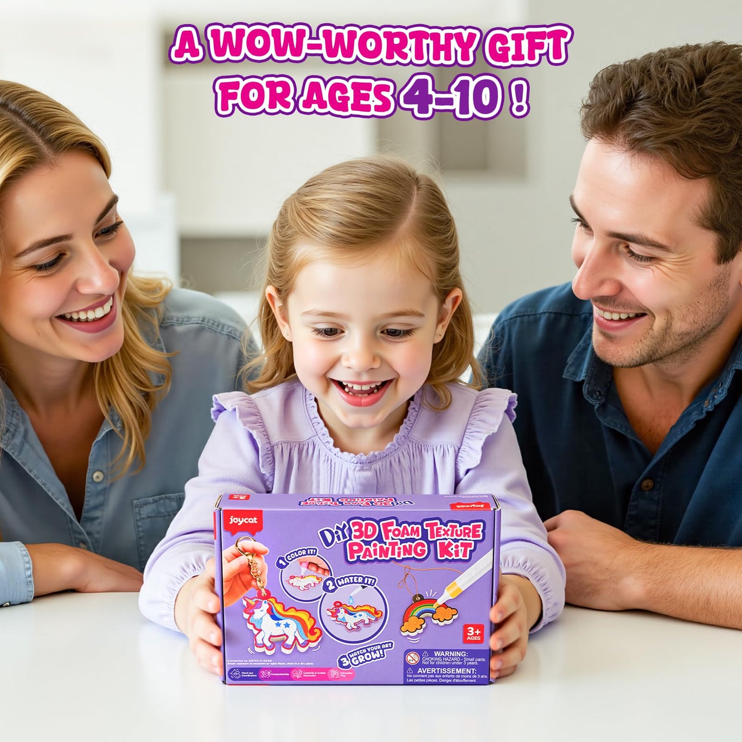 3D Foam Art Kit for Creative Sensory Play